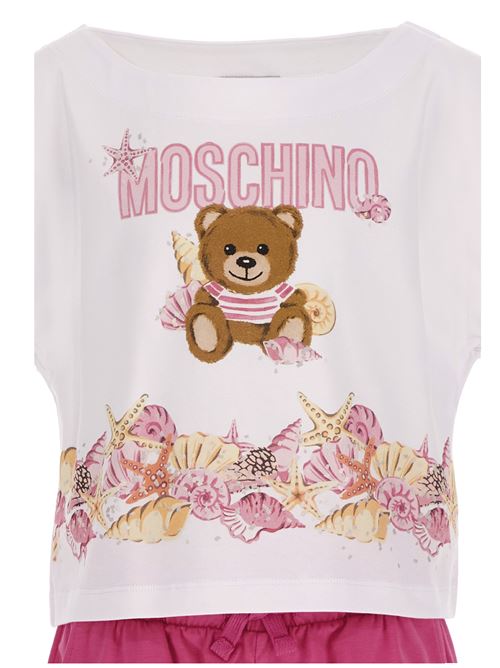 Completo, bambina, a due pezzi. MOSCHINO | HDG00P LBA0085015